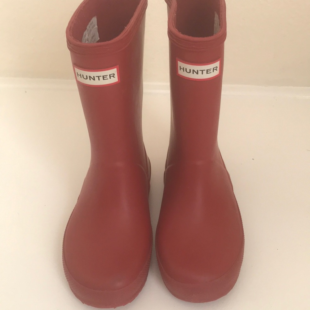 Red Hunter Boots kids